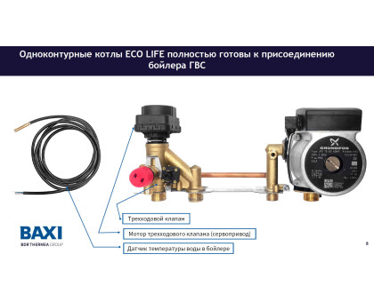 Газовый котёл Baxi ECO LIFE 1.31 F одноконтурный