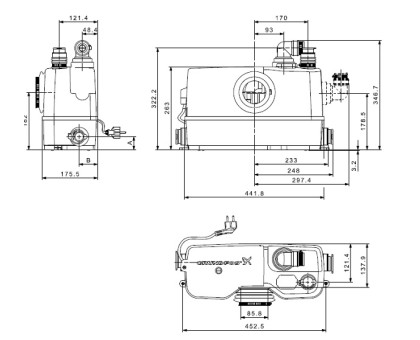 Установка канализационная Grundfos SOLOLIFT2 WC-3